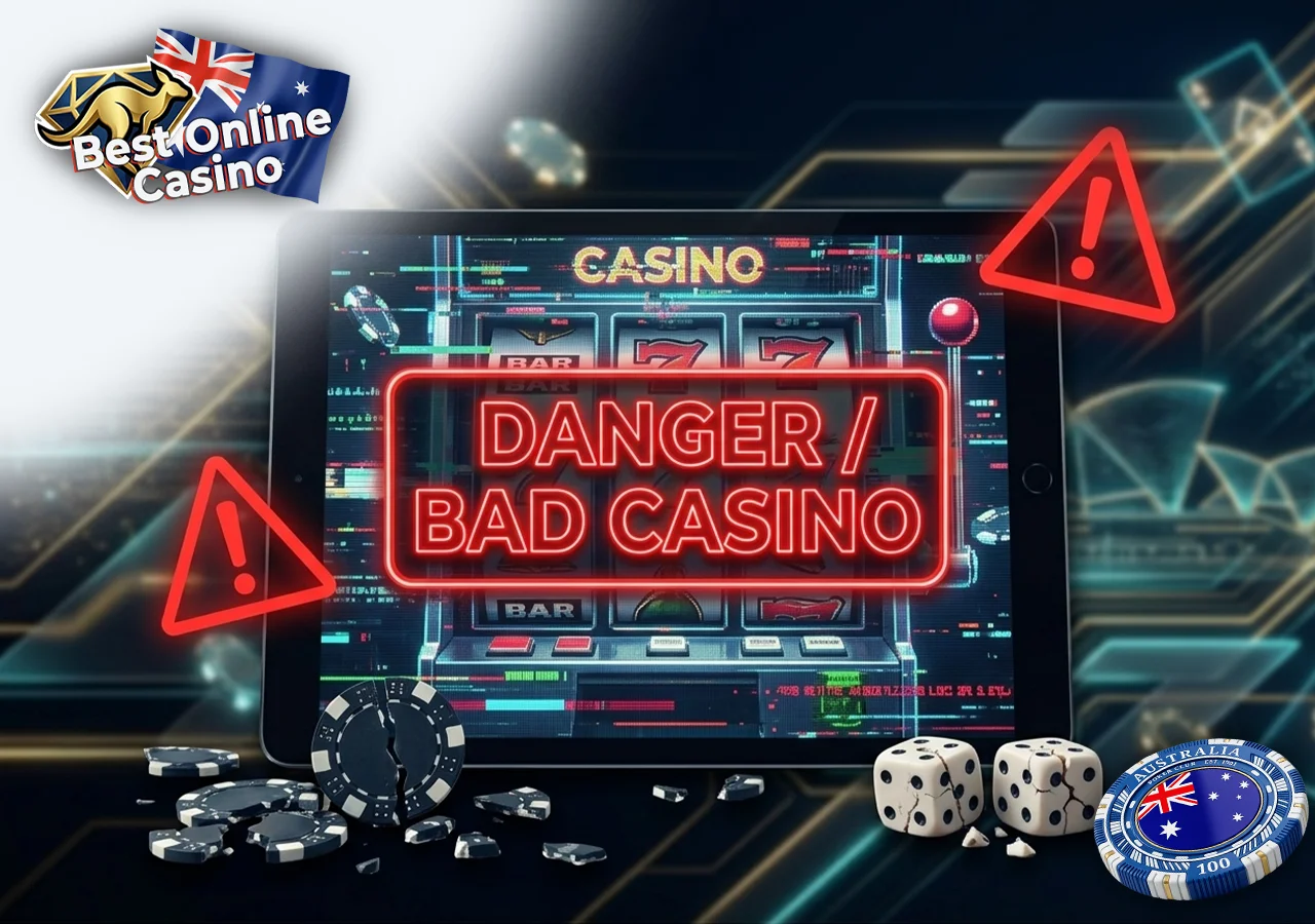 Warning signs and red flags of untrustworthy casino sites